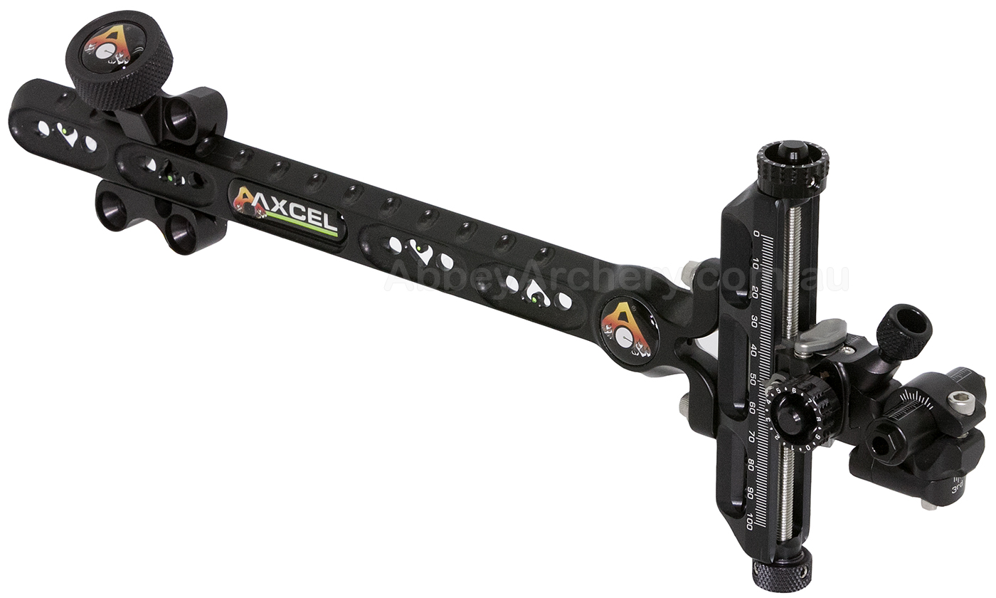 Axcel Achieve CXL 9in Aluminium Bar Compound Sight large image. Click to return to Axcel Achieve CXL 9in Aluminium Bar Compound Sight price and description